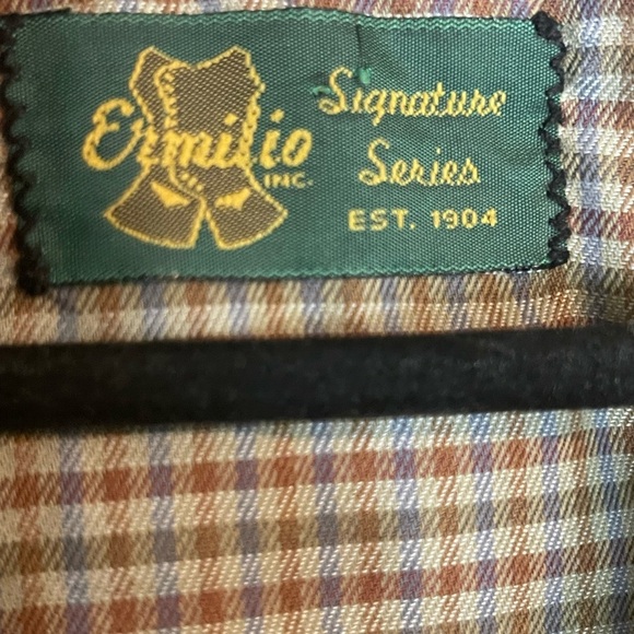 Vintage Ermilio Clothiers Bespoke Quilted Equestrian Vest size medium - Picture 2 of 9